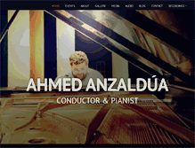 Tablet Screenshot of ahmedanzaldua.com